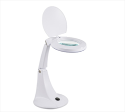 Đèn đứng LED L-ZOOM kèm kính lúp [Mã sản phẩm] 08-0871 Ohm Electric